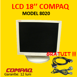 Monitoare sh Compaq TFT8020, 18 inch, 1280 x 1024, VGA