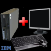 Pachet PC IBM M57 6072, Dual Core E6300, 1.8Ghz, 1Gb DDR2, 80Gb SATA2, Combo + Monitor LCD