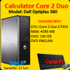 Computer sh Dell Optiplex 380 Desktop, Core 2 Duo E7500, 2.93Ghz, 2Gb DDR3, 250Gb HDD, DVD-RW
