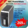 Nec powermate, pentium 4 2.8, 1024 mb, 40 hdd, cd