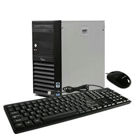 Calculatoare second Fujitsu Siemens P5915, Intel Core 2 Duo E4300 1,86GHz, 2Gb, 80Gb, DVD-ROM ***