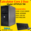 Unitate second hand Dell Optiplex 780, Core 2 Duo E8400 3.0Ghz, 4Gb DDR3, 250Gb, DVD-RW