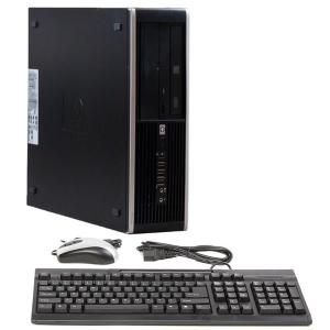 PC HP Compaq Elite 8000 SFF, Pentium E5400 Core Duo, 2.70 Ghz, 2Gb DDR3, 250Gb, DVD-RW