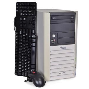 Unitate PC Fujitsu Scenic P320, Tower, Intel Pentium 4 3.2GHz, 1GB DDR, 80GB HDD, CD-ROM