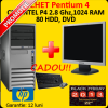 Pachet dc530 tower, pentium 4, 2.8 ghz, 1gb ram, 80 gb hdd, dvd-rom +