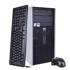 PC HP DC5800 Tower, Intel Core 2 Duo E6550, 2,33Ghz, 2Gb DDR2, 80Gb HDD, DVD-RW