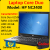 Laptop second  hp nc2400, core duo u2500, 1.2ghz, 1gb ram, 60gb hdd,