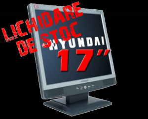 Monitoare second hand Hyundai L70s+, 17 inci LCD, 1024 x 1280, VGA