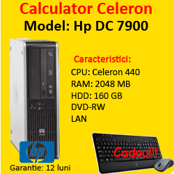 Hp DC7900, Intel Celeron 440 , 2.0Ghz, 2Gb DDR2, 160Gb, DVD-RW