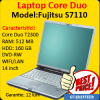 Laptop second fujitsu siemens s7110, core duo t2300 1.66ghz,