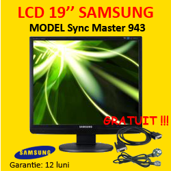 Monitor LCD Samsung SyncMaster 943 Negru