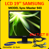 Monitor lcd samsung syncmaster 943