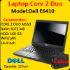 Laptop second hand dell e6410, intel core 2 duo m550,