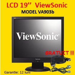Monitor LCD ViewSonic VA903b, 19 inci TFT active matrix SXGA LCD, 1280 x 1024