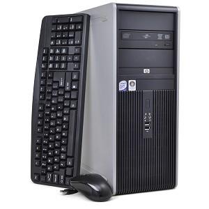 PC HP DC5800 Tower, Intel Core 2 Duo E5200, 2.5Ghz, 2Gb DDR2, 160Gb HDD, DVD-RW