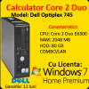 Licenta windows 7 + dell optiplex 745, core 2 duo e6300 1.86ghz, 2gb ,