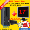 Pachet sh ibm 9645, core 2 duo e6400, 1 gb ram, 80 gb hdd, dvd +