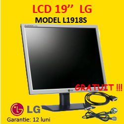 Monitoare Ieftine LCD LG 1918S, 1280x1024, 19 inch, GRAD A LUX