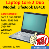 Laptop second Fujitsu Siemens LifeBook E8410, Core 2 Duo T8300, 2.4Ghz, 4Gb,160Gb, DVD-RW