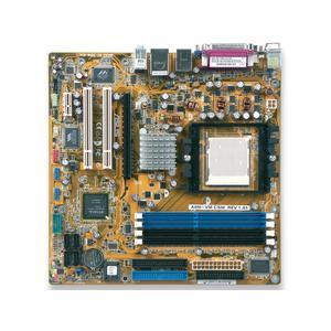 Placa Baza mATX Asus A8N-VM/S, Socket 939, PCI-e, DDR1, FireWire, AMD Sempron 3000+ 1.8Ghz
