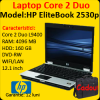 Hp elitebook 2530p, core 2 duo l9400, 1.86ghz, 4gb ddr2, 160gb hdd,