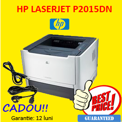 HP LaserJet P2015 DN, 1200 x 1200 dpi, 27 ppm, USB 2.0, Duplex, Retea