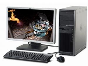 PC HP XW4400 Intel Core 2 Duo E6600, 2.40Ghz, 2Gb RAM, 160 Gb HDD, DVD-RW + Monior LCD***