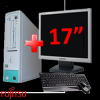 Pavhet Super Computer Fujitsu Scenic D, Procesor Pentium 4, 1.6ghz,Memorie RAM 512Mb, HDD 20Gb, CD-ROM + Monitor de 17 Inch LCD