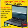 Hp compaq 8510p business notebook, intel core 2 duo t8100, 2.1ghz, 2gb
