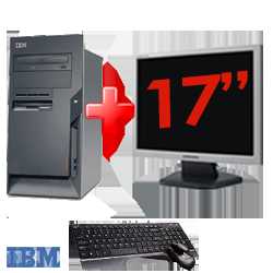 Pachet IBM Thinkcentre M52 8113,Procesor Intel Pentium 4 3.0Ghz, 1Gb Memorie , 80Gb HDD, DVD-ROM + Monitor LCD 17inch