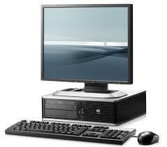 Calculator HP DC7900 Desktop , Core 2 Duo E6550, 2.3Ghz, 2Gb DDR2, 160Gb HDD, DVD-RW cu Monitor LCD ***