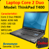 Lenovo thinkpad t400, core 2 duo p8600, 2.4ghz, 4gb