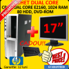 Pachet HP DC7700, Dual Core E2160, 1024 RAM, 80 HDD, DVD + Monitor LCD 17 inch