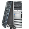 PC HP Compaq DC7700, Tower, Core 2 Duo E6400 2,13Ghz, 2GB DDR2, 160GB HDD, DVD-RW