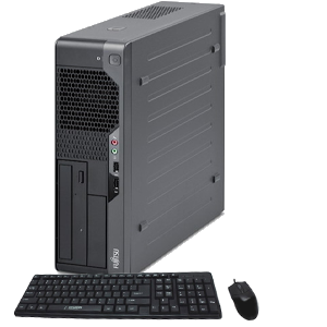 PC Fujistu Esprimo E5730 Desktop, Intel Core Duo E5200 2,5Ghz, 2Gb DDR2 , 160Gb SATA, DVD-ROM