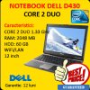 Laptop second dell latitude d430 notebook, intel core 2 duo u7700,