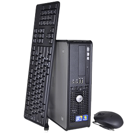 PC Dell OptiPlex 760 Desktop, Intel Core 2 Duo E7400, 2.8Ghz, 2Gb DDR2, 160Gb, DVD-RW