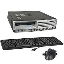 PC second hand HP Compaq DC7700, Intel Pentium Dual Core E5200, 2.5Ghz, 2Gb RAM, 80Gb SATA, DVD-ROM