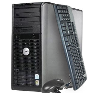 Super Calculator Dell Optiplex 740 Sh,Procesor Dual Core AMD Athlon 64 X2 4000+  2.1GHz,Memorie RAM 2Gb DDR2,HDD 80Gb,Unitate Optica DVD-ROM