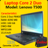 Laptop nou: lenovo t500, p8400 2.2ghz, 4gb