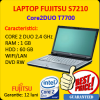 Laptop second fujitsu siemens lifebook s7210, intel c2d t7700, 2.4ghz,