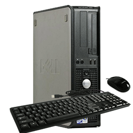PC Desktop Dell Optiplex 760 , Intel Core 2 Duo E8400, 3.0Ghz, 2Gb DDR2, 160Gb, DVD-RW