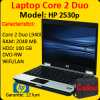 Laptop 12 inch:HP EliteBook 2530p, Core 2 Duo L9400, 1.86Ghz, 2Gb DDR2, 160Gb SATA, DVD-RW