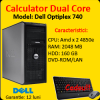 Computer dell optiplex 740, dual core amd athlon x2 4850e, 2.5ghz,