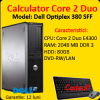 Calculatoare second hand Dell Optiplex 380 Desktop, Core 2 Duo E4300, 1.8Ghz, 2Gb DDR3, 80Gb HDD, DVD-RW