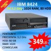 Ibm 8424 thinkcentre, intel pentium 4, 3.2 ghz, 1024 ram, 80 hdd