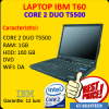 Laptop ieftin ibm t60, core 2 duo t5500, 1