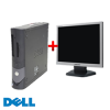 Pachet Dell Optiplex GX270, Desktop, Intel Pentium 4, 2.8GHz, 1GB DDR, 40GB HDD, DVD-ROM + Monitor LCD