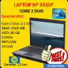 Laptop ieftin hp 6910p intel core 2 duo 2.1 ghz, 2 gb