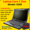 Notebook Lenovo X200, Intel Core 2 Duo P8600 2.4Ghz, 4Gb DDR3, 250Gb HDD, 12 inch